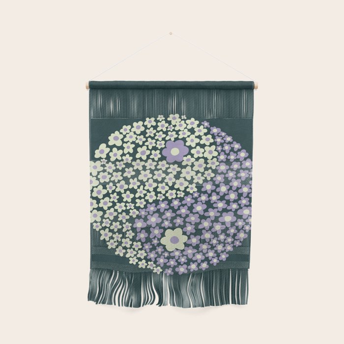 Floral yin-yang Wall Hanging Gallery Image 1