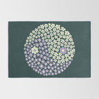 Floral yin-yang Rug Gallery Image 2