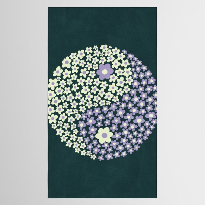 Floral yin-yang Tablecloth Gallery Image 2