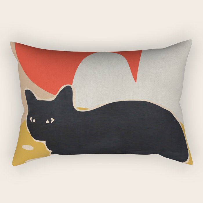 Cat Rectangular Pillow Gallery Image 1