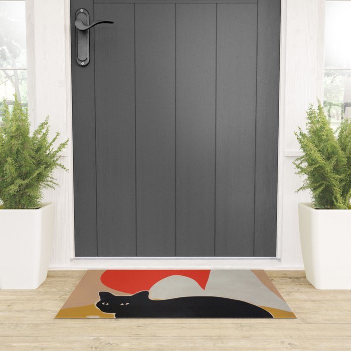 Cat Welcome Mat Gallery Image 3