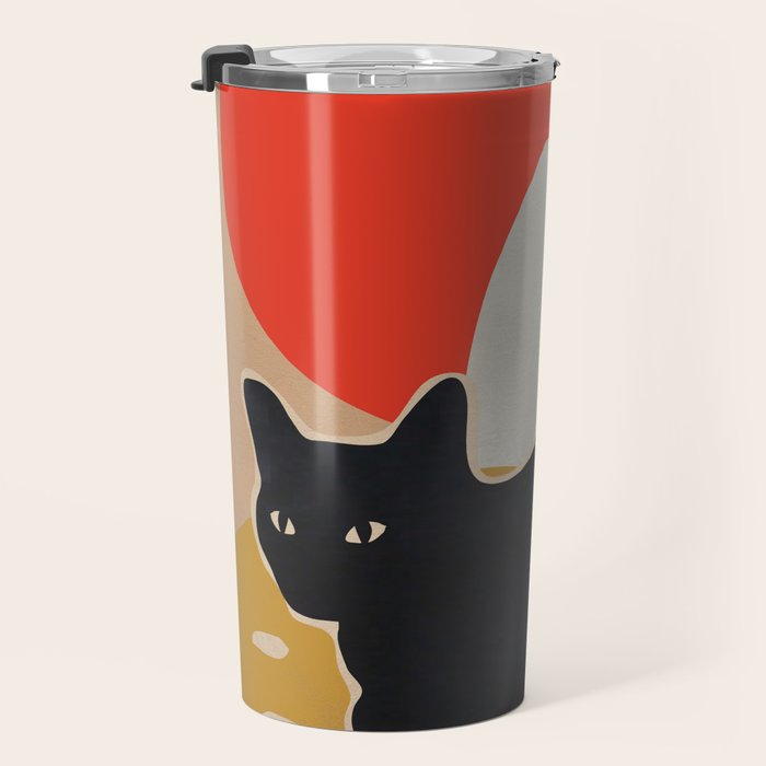 Cat Travel Mug Gallery Image 3
