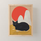 Cat Mini Art Print Gallery Image 1