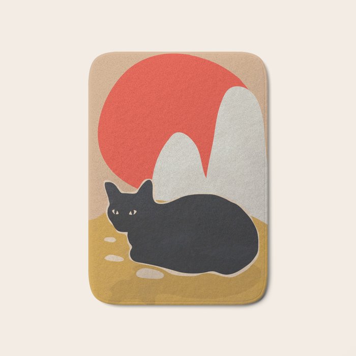 Cat Bath Mat Gallery Image 1