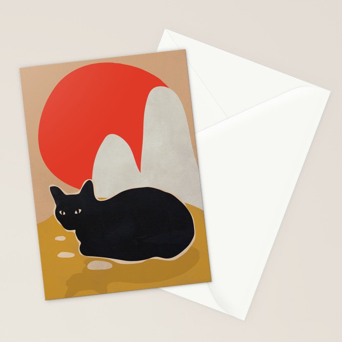 Cat Stationery Card Gallery Image 2