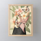 Pink Bloom Mini Art Print Gallery Image 1
