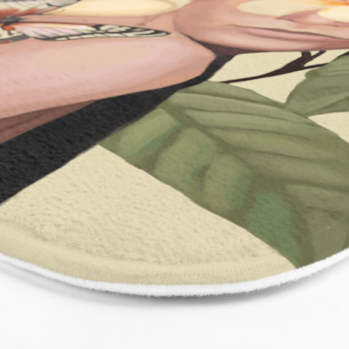 Pink Bloom Bath Mat Gallery Image 3