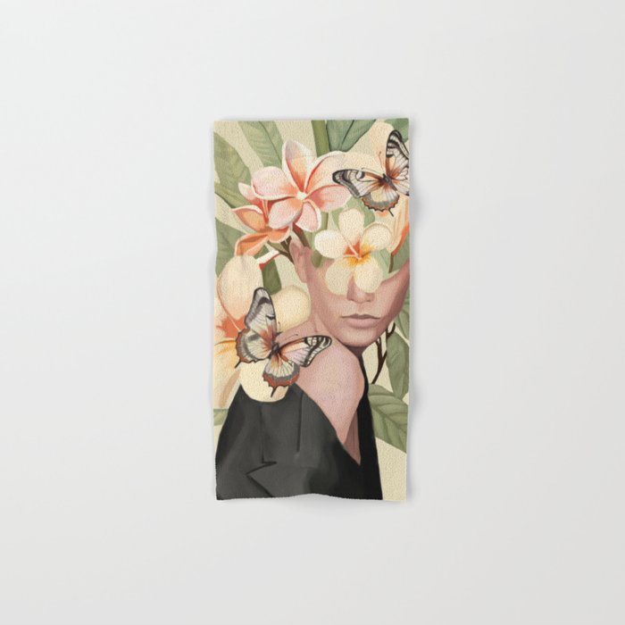 Pink Bloom Bath Towel Gallery Image 1
