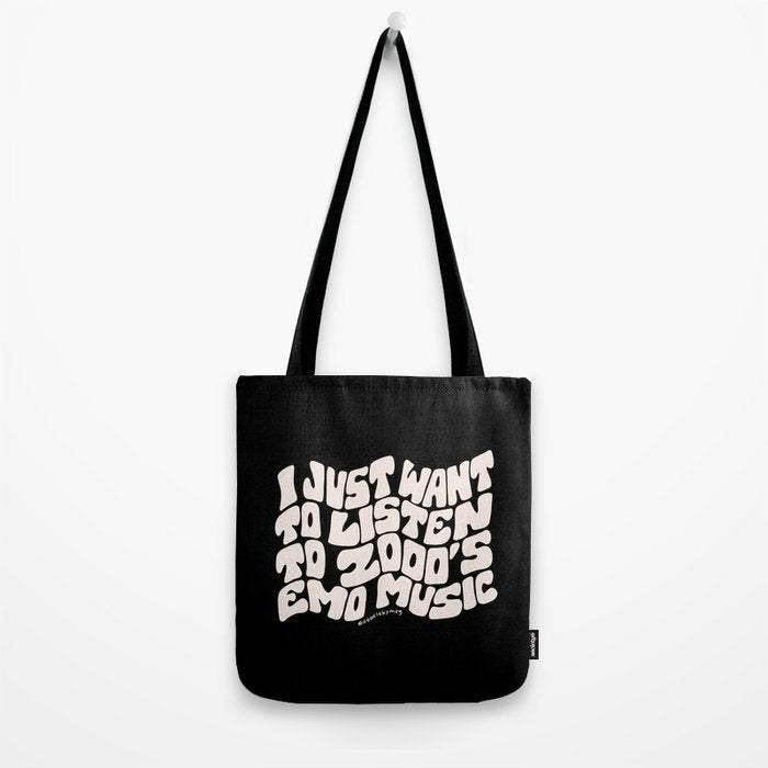Emo Music Tote Bag Gallery Image 2