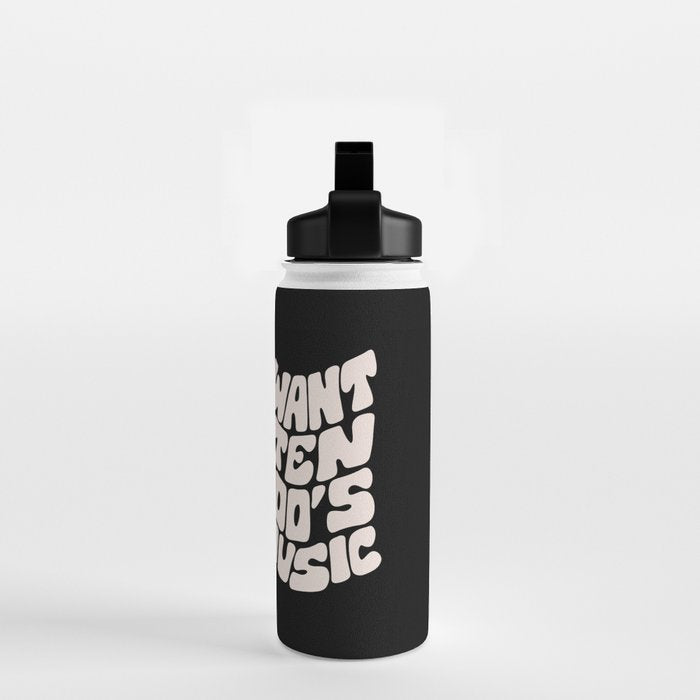Emo Music Water Bottle Gallery Image 2