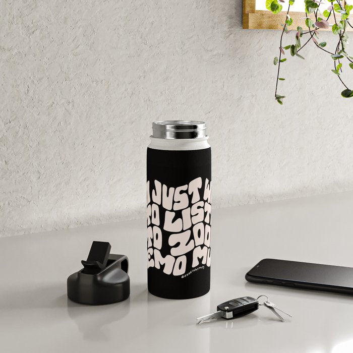 Emo Music Water Bottle Gallery Image 4
