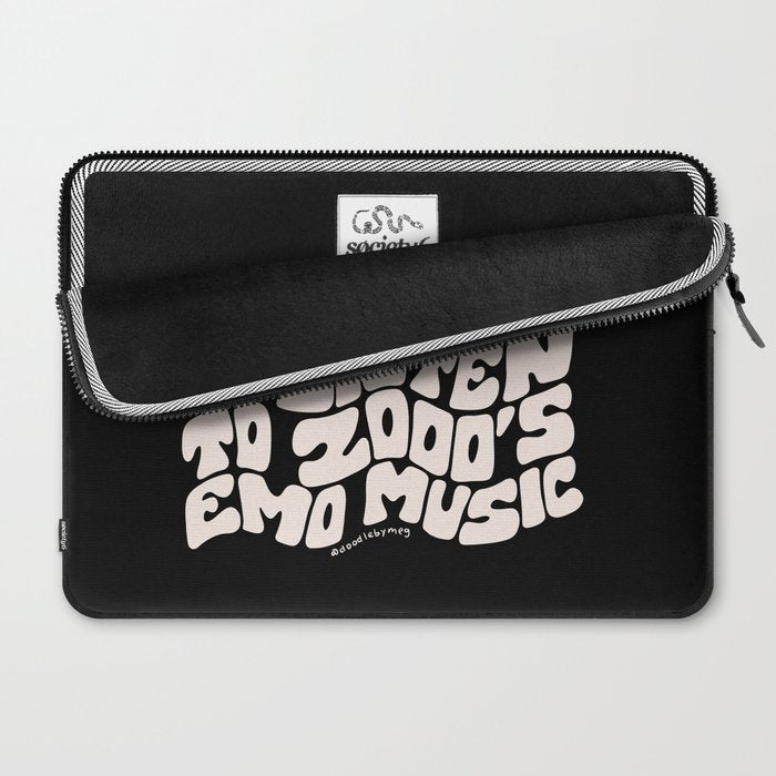 Emo Music Laptop Sleeve Gallery Image 2