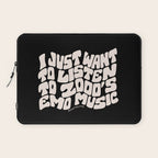 Emo Music Laptop Sleeve Gallery Image 1