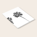 Black + White Palm Trees Notebook Gallery Image 2
