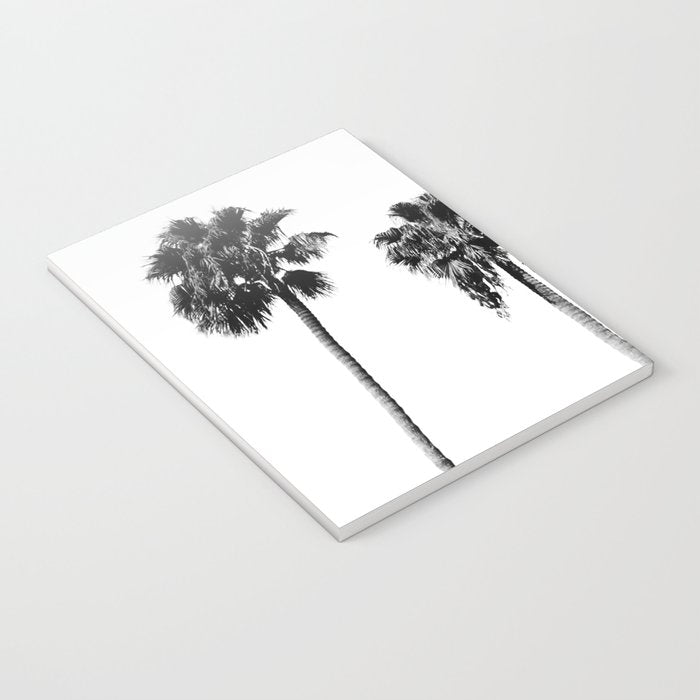 Black + White Palm Trees Notebook Gallery Image 3