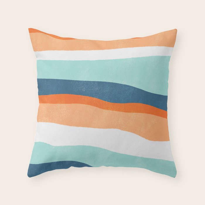 venice sunset Throw Pillow Gallery Image 1