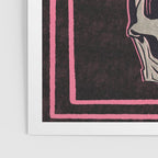 Black Cat on Skull Poster Gallery Image 3
