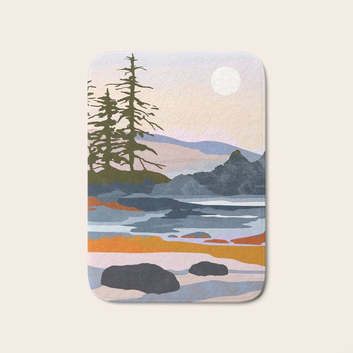 valley moon Bath Mat Gallery Image 1