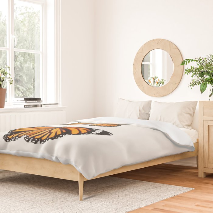 Monarch Butterflies III Duvet Cover Gallery Image 2