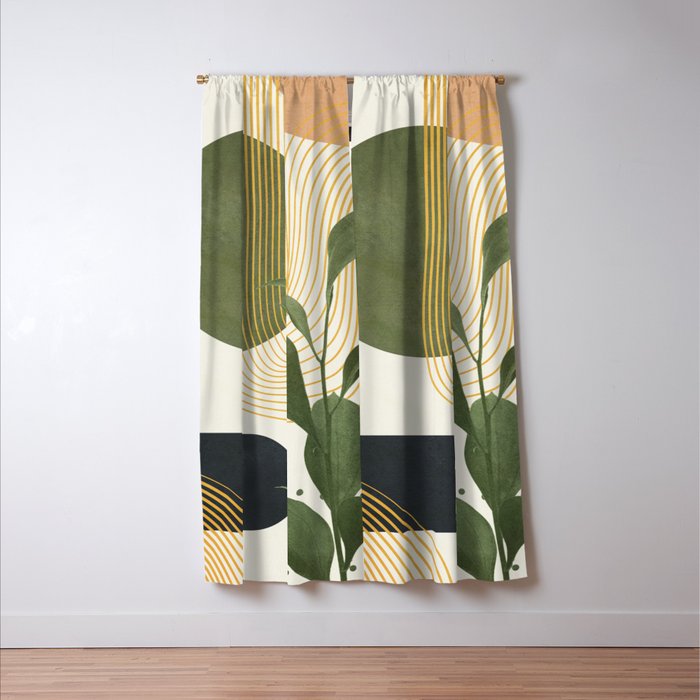 Branch Design 1 Window Curtain Gallery Image 3