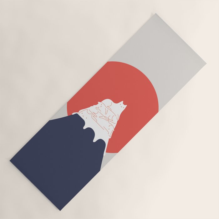 Cat Landscape 30 Yoga Mat Gallery Image 1