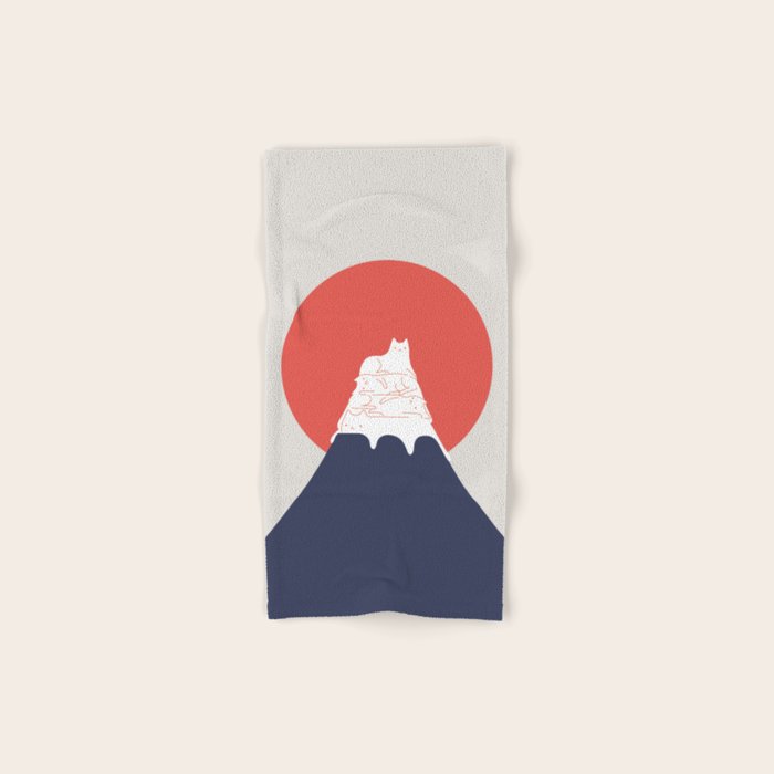 Cat Landscape 30 Bath Towel Gallery Image 1