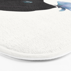 Cat and Butterfly Bath Mat Gallery Image 3
