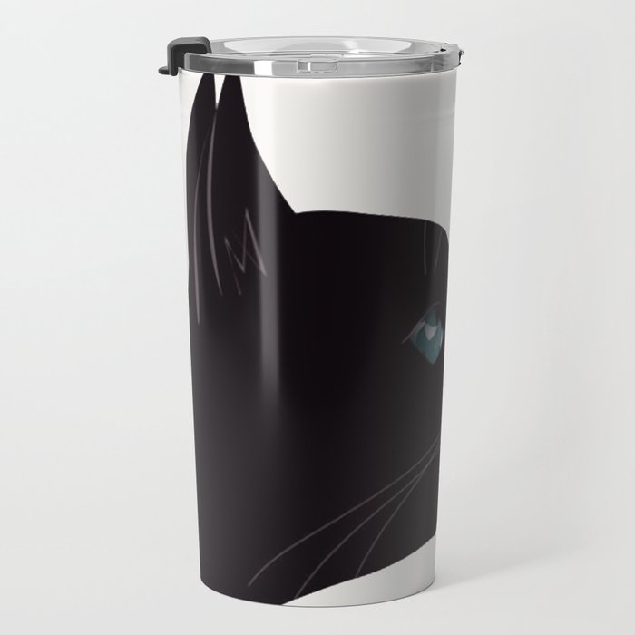 Cat and Butterfly Travel Mug Gallery Image 3