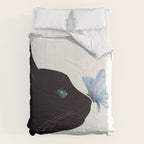 Cat and Butterfly Comforter Gallery Image 6