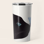 Cat and Butterfly Travel Mug Gallery Image 1