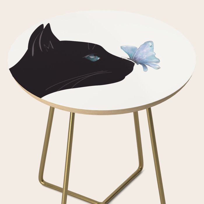Cat and Butterfly Side Table Gallery Image 2