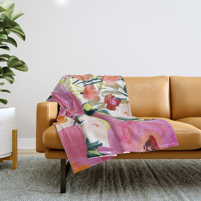 Sunny Throw Blanket Gallery Image 1