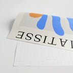 Jazz Blue Leaf: Matisse Series 02 | Mid-Century Edition Wrapping Paper Gallery Image 2