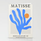 Jazz Blue Leaf: Matisse Series 02 | Mid-Century Edition Stationery Card Gallery Image 2