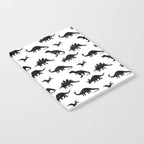 Black + White Dinosaurs Notebook Gallery Image 2