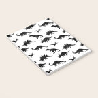 Black + White Dinosaurs Notebook Gallery Image 3