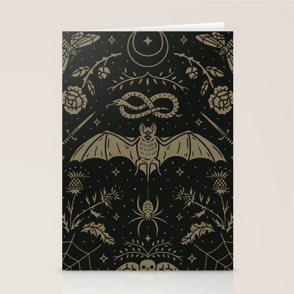 Cemetery Nights Stationery Card Gallery Image 1