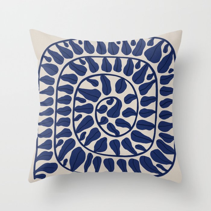 One Hundred-Leaved Plant #5 Throw Pillow Gallery Image 6