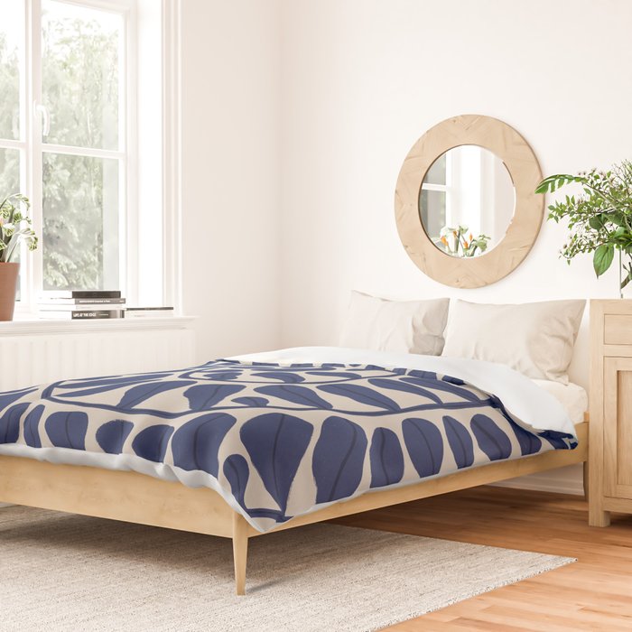 One Hundred-Leaved Plant #5 Duvet Cover Gallery Image 2