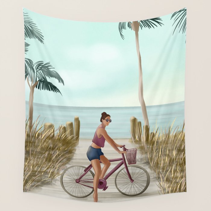 Coastal Journey Wall Tapestry Gallery Image 1