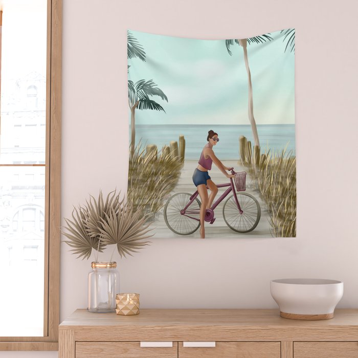 Coastal Journey Wall Tapestry Gallery Image 2