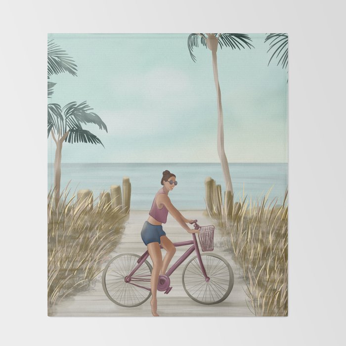 Coastal Journey Throw Blanket Gallery Image 2