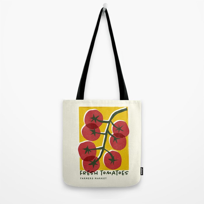 Fresh Tomatoes, Farmers Market Tote Bag Gallery Image 2
