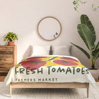 Fresh Tomatoes, Farmers Market Comforter Gallery Image 3