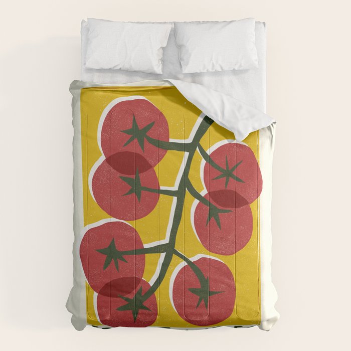 Fresh Tomatoes, Farmers Market Comforter Gallery Image 1