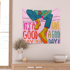 Good Day Wall Tapestry Gallery Image 2