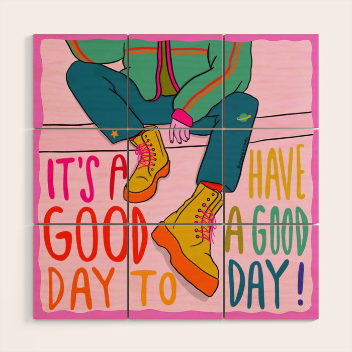 Good Day Wood Wall Art Gallery Image 1