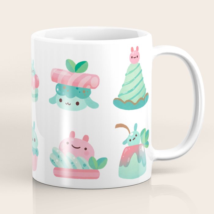 Choco Mint Rabbit Coffee Mug Gallery Image 1
