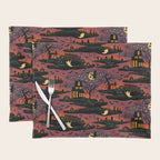 Halloween Night - Bonfire Glow Placemat Gallery Image 1