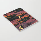 Halloween Night - Bonfire Glow Notebook Gallery Image 3